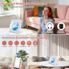 ZELURXX Wand- und Tisch-CD-Player mit Bluetooth, FM-Radio, Produktbild-Vorschau 3