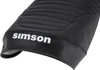 Sitzbezug strukturiert, schwarz mit SIMSON-Schriftzug - Produktbild-Vorschau 4