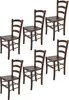 t m c s Tommychairs - Set di 6 sedie VENICE per cucina e Anteprima dell’immagine prodotto 1