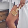 3 tlg. Massageroller Set Holz Naturbelassen für Rücken Produktbild-Vorschau 5