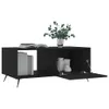 vidaXL Couchtisch Schwarz 90x50x40 cm Holzwerkstoff -  Produktbild-Vorschau 5