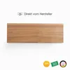 Rikmani Wandregal Schweberegal Esche Massivholz Holzregal Produktbild-Vorschau 3