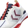 Hummel DAGAZ Handballschuhe Herren weiß rot navy Gr 44 Produktbild-Vorschau 3