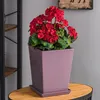 Blumentopf Blumenübertopf mit Untersetzer Blumenbehälter Produktbild-Vorschau 8