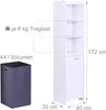 Skříň na prádlo Relaxdays, výklopný pytel na prádlo 44 l, 3 Náhled obrázku produktu 4