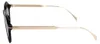 David Beckham DB 1098/S, zwart met gouden accenten, Productafbeelding-voorbeeld 5