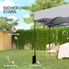 Outsunny Pavillon ca.3x3m, wasserabweisend Stabil Produktbild-Vorschau 7