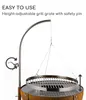 BlumfeldtFire Globe, palenisko ogrodowe z grillem, Ø 60 cm, Podgląd zdjęcia produktu 4