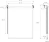 SN Deco Tageslichtrollo Klemmfix 70x210 K97 grau Produktbild-Vorschau 6