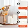 Meisterhome® Lot de 3 bougies LED sans flamme Ribble avec Voir les images du produit 7