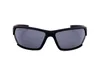 Timberland Rectangle Mens Plastic Wrap Matte Black Sunglass Produktbild-Vorschau 6