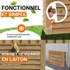 Cuve décorative WOODY - 350 L - bois clair Voir les images du produit 8