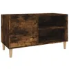 vidaXL Mobile a ripiani in rovere affumicato 84,5x38x48 cm Anteprima dell’immagine prodotto 1
