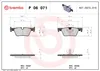 Brembo P 06 071 Bremsbelag hintere Bremsanlage Produktbild-Vorschau 11