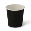 1000 gobelets en carton 100ml 4oz noir jetables Gobelet To Voir les images du produit 1