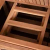 Strandkorb-Set - bene living - Ammersee Teak - PE grau - Produktbild-Vorschau 23