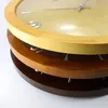 PRIM Wood Style Wanduhr Holz 3D-Zahlen Dunkelbraun 36 cm Produktbild-Vorschau 4