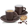 Kela Espressotassen-Set, Zestaw, Brązowy, Ceramika, Podgląd zdjęcia produktu 3