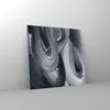 Bilder auf glas - Einteilig - Farbe Pinsel Schwarz - Produktbild-Vorschau 4