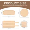 Lot de 4 compresses en Coton pour application d'huile de Voir les images du produit 3
