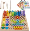 Kruzzel Dřevěné puzzle - korálky DU17252 Produktbild-Vorschau 10