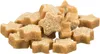 A pile of star-shaped brown sugar cubes. Produktbild-Vorschau