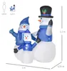 Kerstdecoratie in de vorm van een sneeuwpop, met Productafbeelding-voorbeeld 5