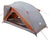 vidaXL Tente de camping 1 personne Gris et orange Voir les images du produit 1