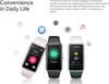 Three smartwatches are displayed on a white background, showcasing different watch faces and features. Náhled obrázku produktu