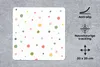 MuchoWow® Mauspad Mousepad Farbe - Muster - Punkte 20x20 cm Produktbild-Vorschau 2