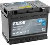 A car battery is shown against a white background. Produktbild-Vorschau