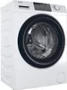 A white Haier washing machine is shown from a three-quarter angle against a white background. Produktbild-Vorschau