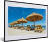 MuchoWow® Gerahmtes Poster Strandkorb - Strand - Produktbild-Vorschau 1