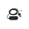 A black USB charging cable and adapter for a Xiaomi Mi Band 4. Produktbild-Vorschau