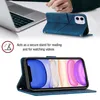 Hülle für iPhone 11 Prägung Flip Leder Brieftasche Produktbild-Vorschau 6