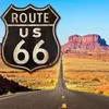 Blechschild ROUTE 66 US Roadsign Nostalgie Vintage-Stil Produktbild-Vorschau 2