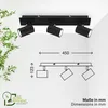 Briloner LED-spot, 3-voudig, ISIL A Productafbeelding-voorbeeld 8