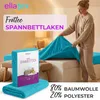 EllaTex Frottee Spannbettlaken 90x200 – 100x200 Baumwolle – Produktbild-Vorschau 2