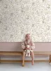 ESTAhome tapeta Toile de Jouy króliki jasny fiolet, zielony Podgląd zdjęcia produktu 2