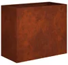vidaXL Tuinplantpot, roestlook, 60 x 30 x 50 cm, Productafbeelding-voorbeeld 1