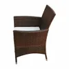 set da pranzo da giardino 9 pezzi con cuscini in poly Anteprima dell’immagine prodotto 5
