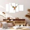 Bild auf Leinwand - Leinwandbild - Deer fantasie Graffiti Produktbild-Vorschau 7