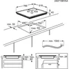 AEG HK857870IB, Černá, Vestavěné, 80 cm, Keramický, Náhled obrázku produktu 14