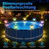 Solar Pool Licht 6er Set, LED Solar Gartenlichter IP65 Produktbild-Vorschau 7