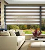 Doppelrollo Tag und Nacht 40x150 cm, Farbe Beige, Klemmfix Produktbild-Vorschau 2