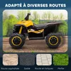 HOMCOM Quad électrique enfant 12 V, voiture électrique Voir les images du produit 4