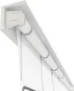 Close-up view of a white roller blind mechanism attached to a ceiling or wall. Náhľad obrázku produktu
