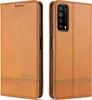 LaimTop LederHülle für Huawei P Smart 2021, Klapphüllen Produktbild-Vorschau 1