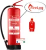 FireLoq 9L Wasser Feuerlöscher für Brandklasse A mit 13A Produktbild-Vorschau 1