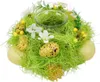 Bougeoir printanier avec œufs et décoration Ø17 cm Voir les images du produit 1
